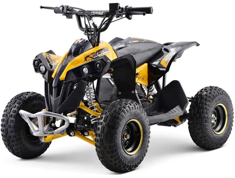 1200W 48V Electric 2025 Renegade X ATV | 4 Colours | Brushless Motor | Leather Seats | Rubber Tires | Ages 12  | Up to 35Kph