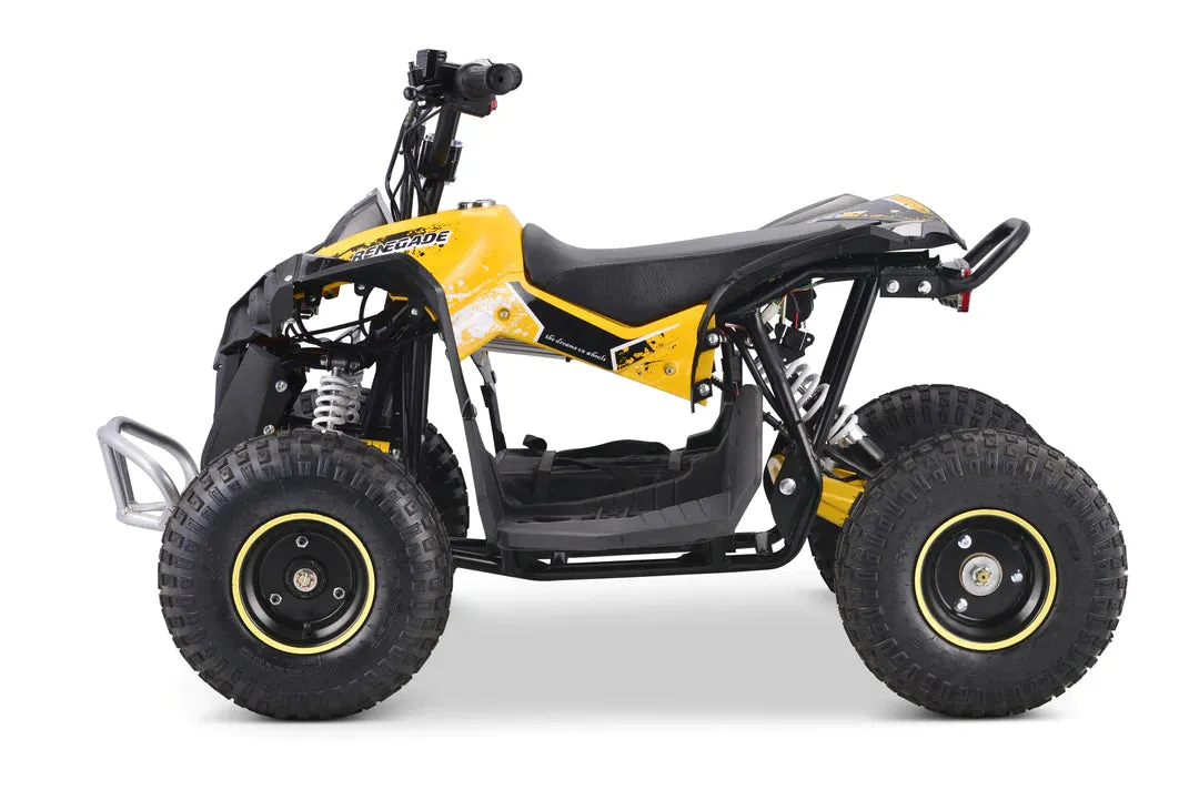 1200W 48V Electric 2025 Renegade X ATV | 4 Colours | Brushless Motor | Leather Seats | Rubber Tires | Ages 12  | Up to 35Kph