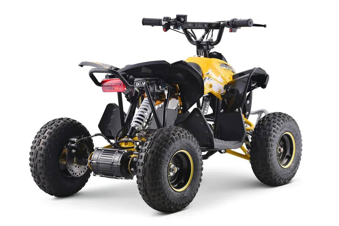 1200W 48V Electric 2025 Renegade X ATV | 4 Colours | Brushless Motor | Leather Seats | Rubber Tires | Ages 12  | Up to 35Kph