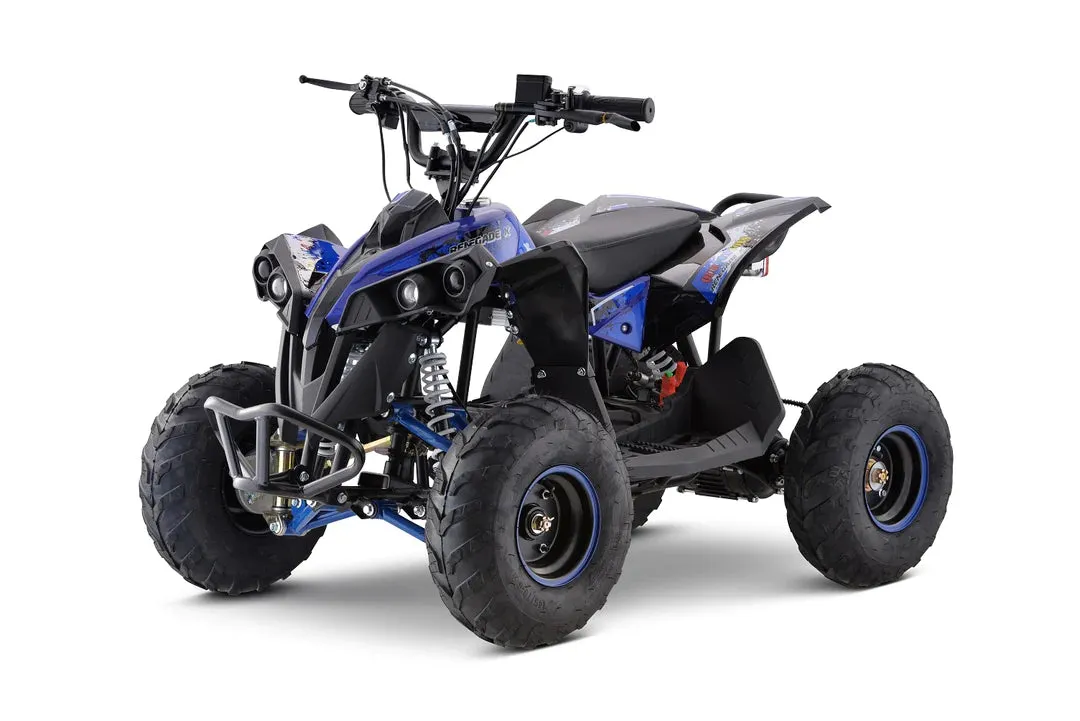 1200W 48V Electric 2025 Renegade X ATV | 4 Colours | Brushless Motor | Leather Seats | Rubber Tires | Ages 12  | Up to 35Kph