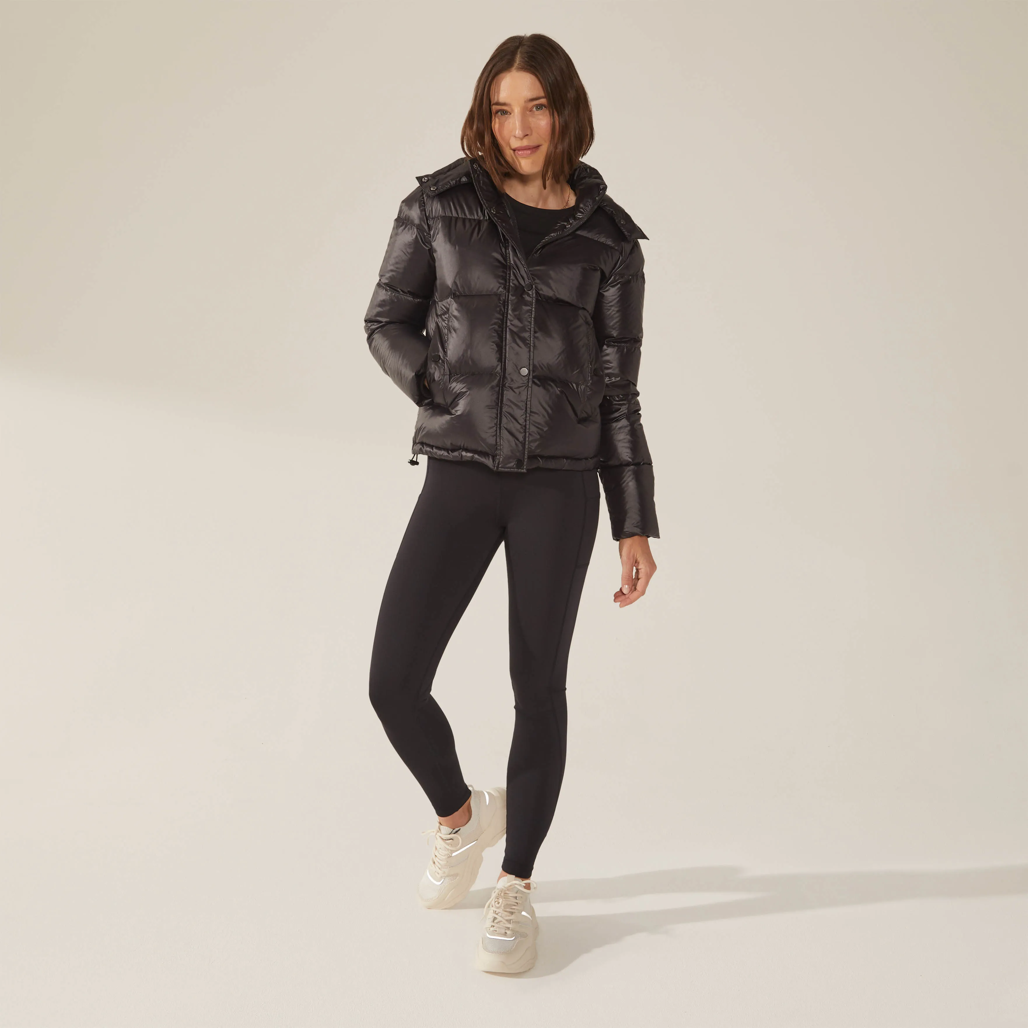 Adeline Hooded Down Puffer Jacket