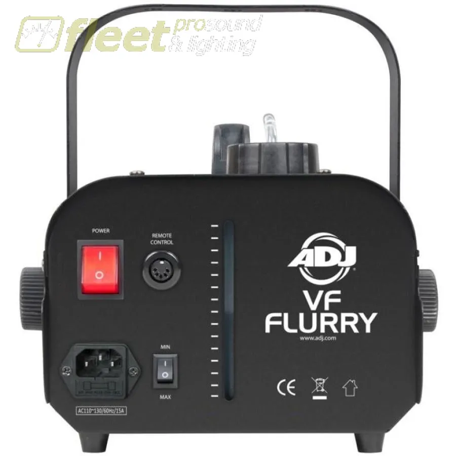 AMERICAN DJ VF FLURRY - 600W Compact Snow Machine w/Wired Remote