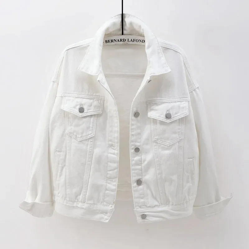 Autumn Loose Casual Outwear Denim Jackets