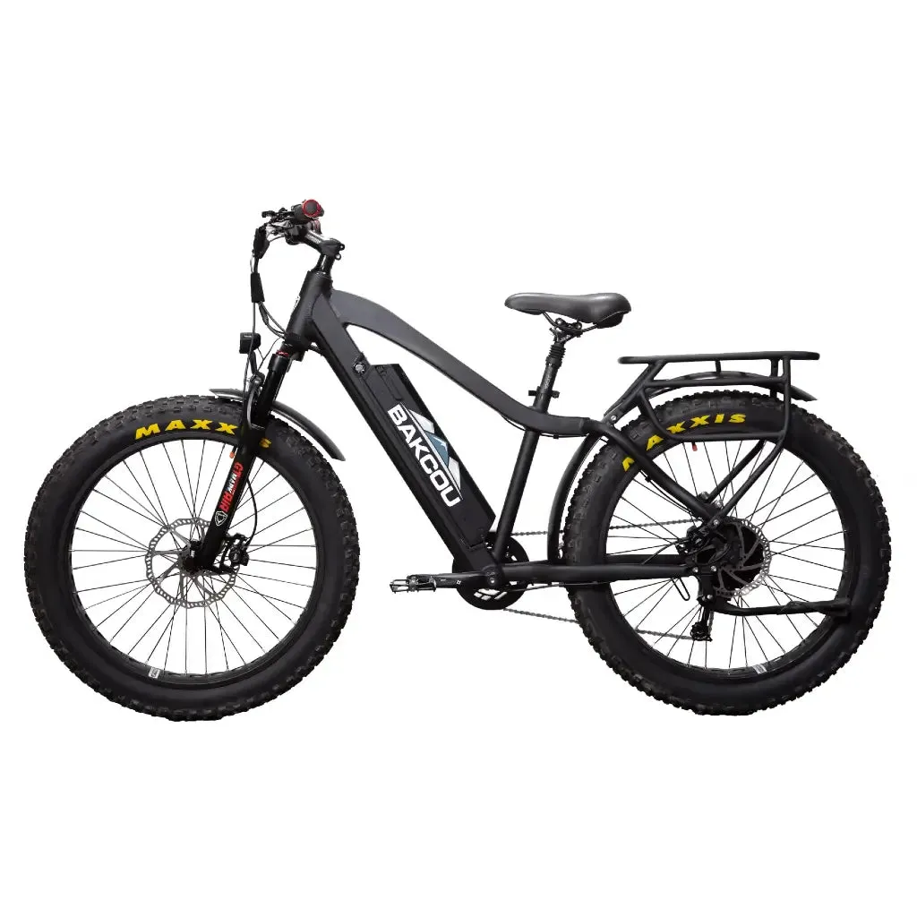 Bakcou Flatlander 750W 48V Fat Tire Electric Hunting Bike