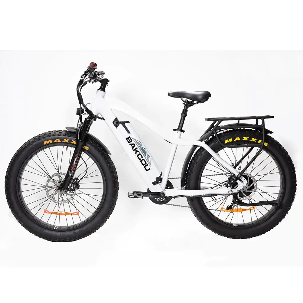 Bakcou Flatlander 750W 48V Fat Tire Electric Hunting Bike