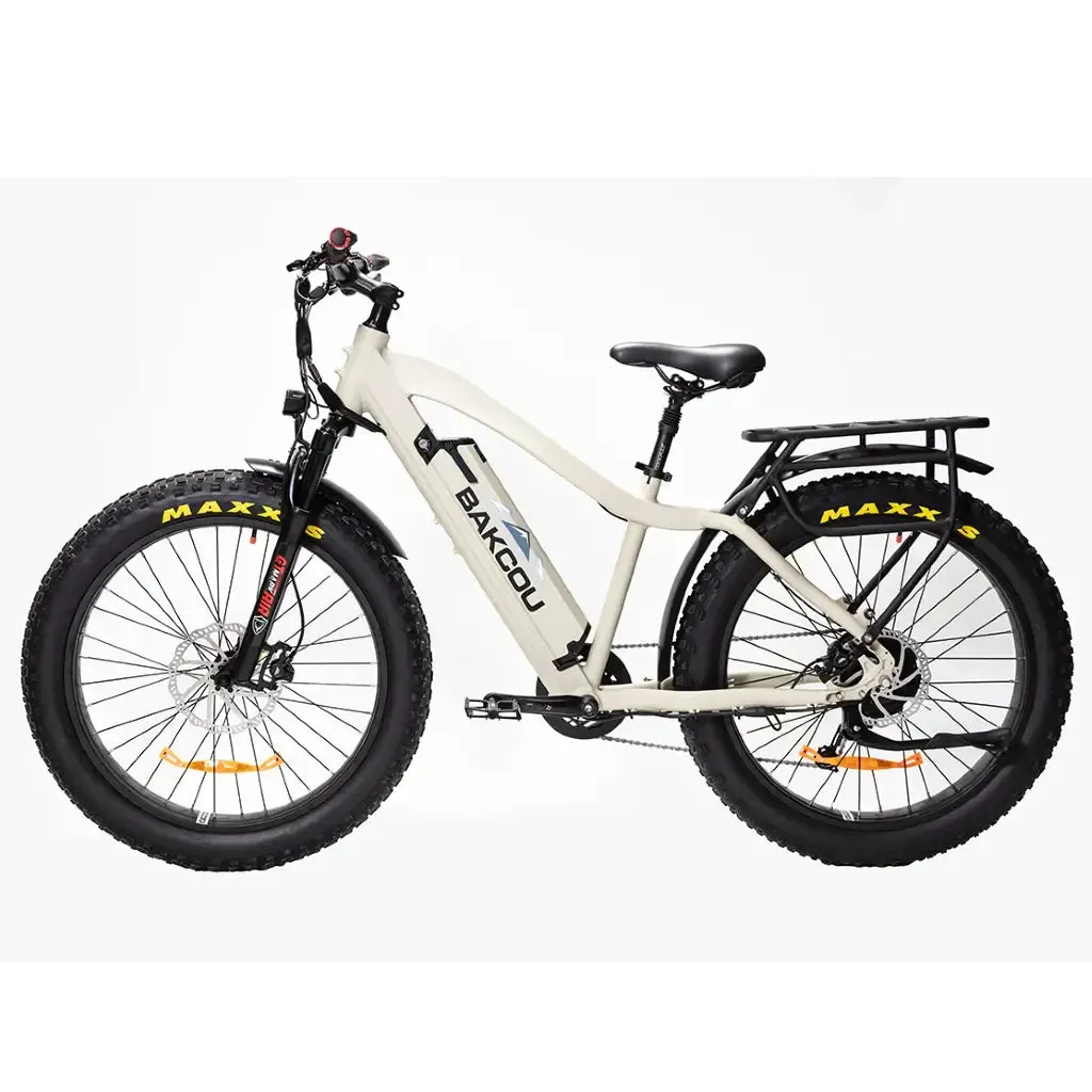 Bakcou Flatlander 750W 48V Fat Tire Electric Hunting Bike