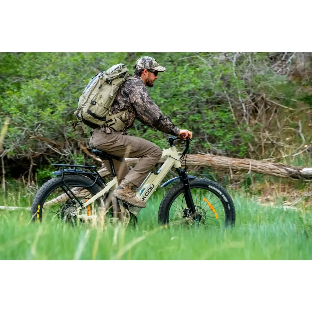 Bakcou Flatlander 750W 48V Fat Tire Electric Hunting Bike