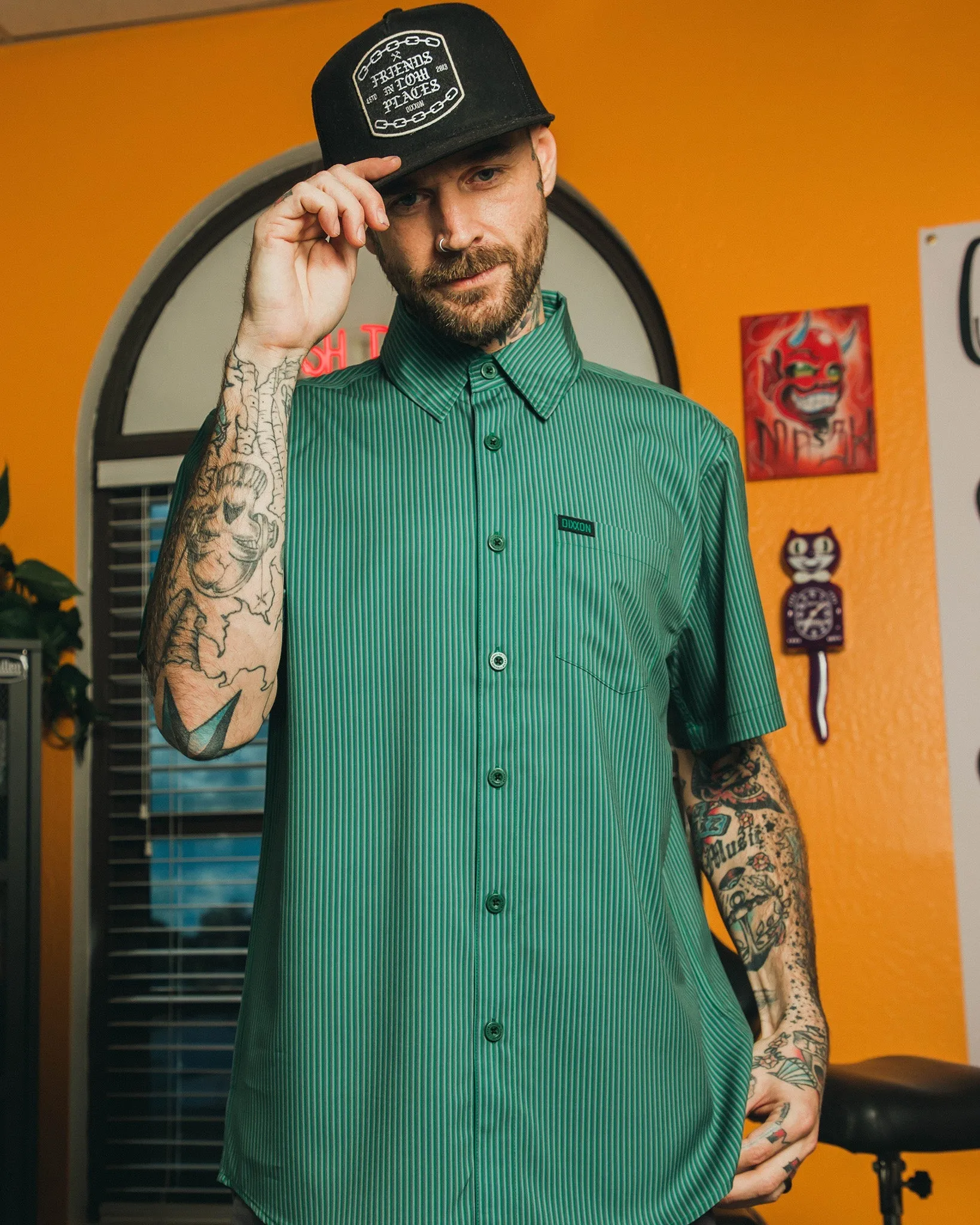 Benny TS Party Shirt - Green