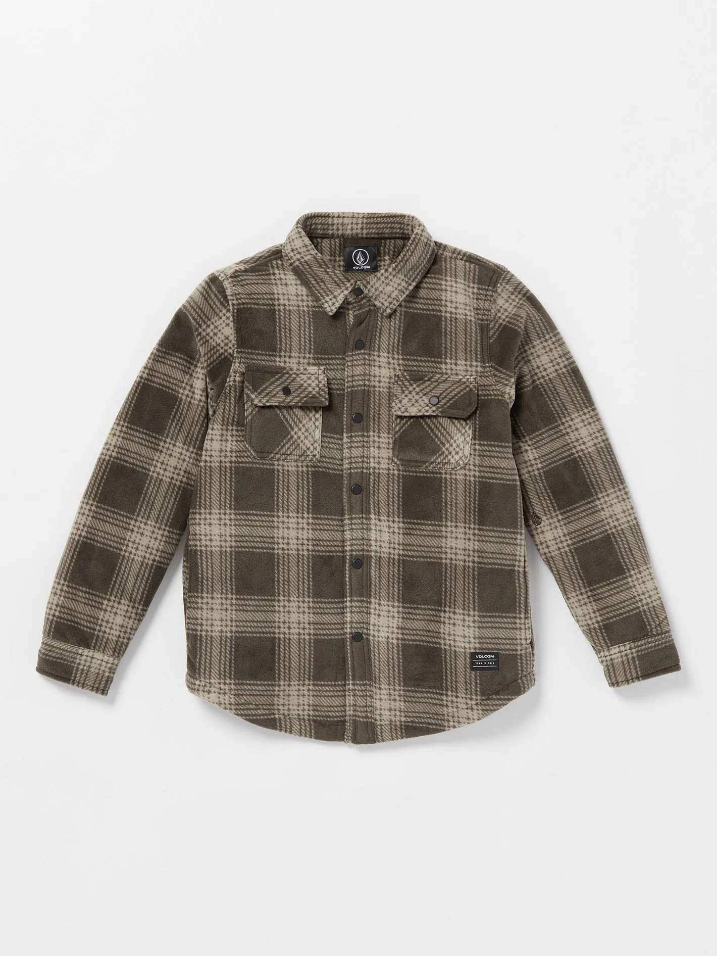 Big Boys Bowered Fleece Flannel - Wren