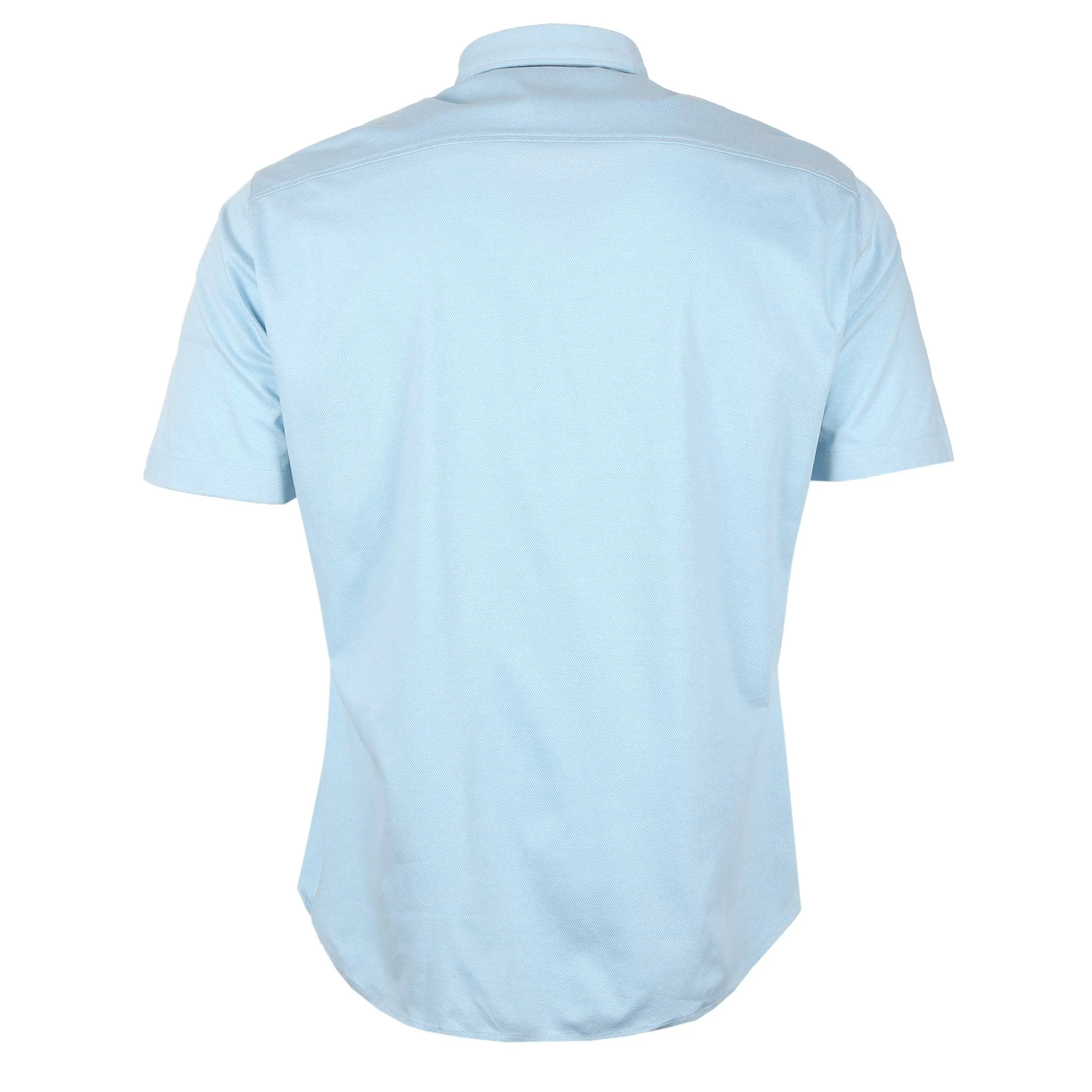 BOSS Biadia R Short Sleeve Shirt in Sky Blue