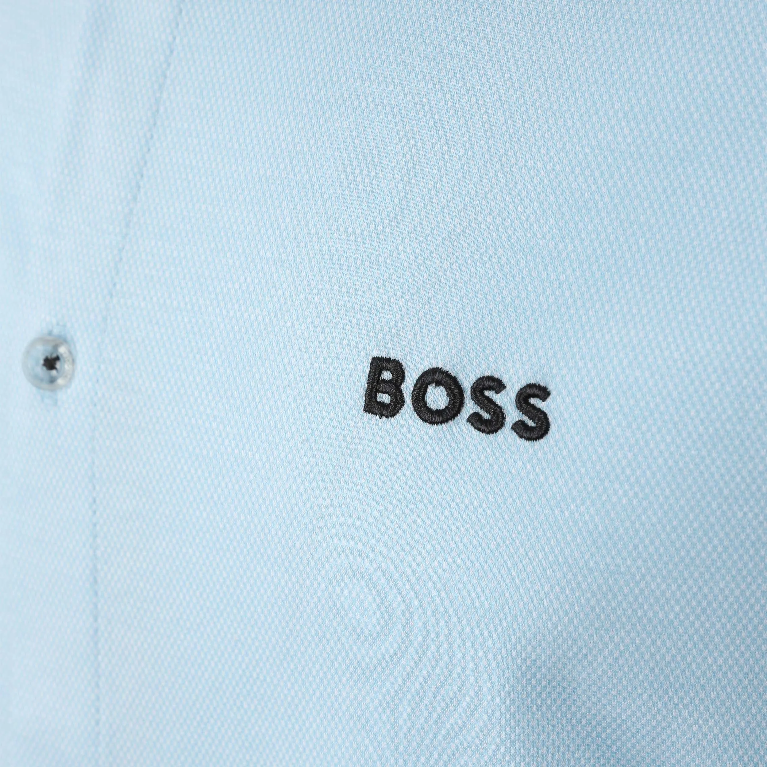 BOSS Biadia R Short Sleeve Shirt in Sky Blue