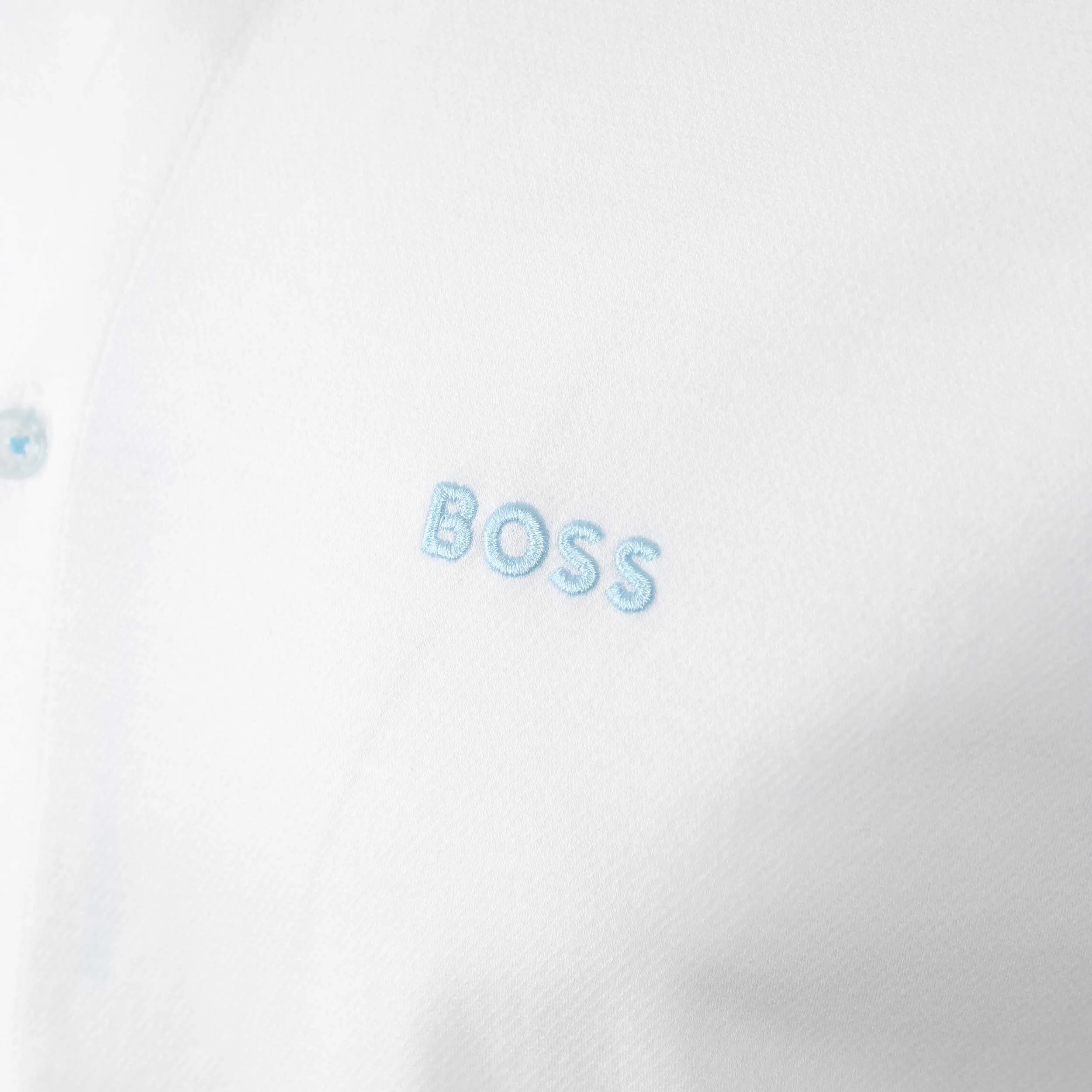 BOSS Biadia R Short Sleeve Shirt in White