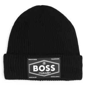 Boss - Black Pull on hat