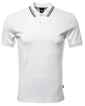 BOSS Penrose 38 Polo Shirt in White