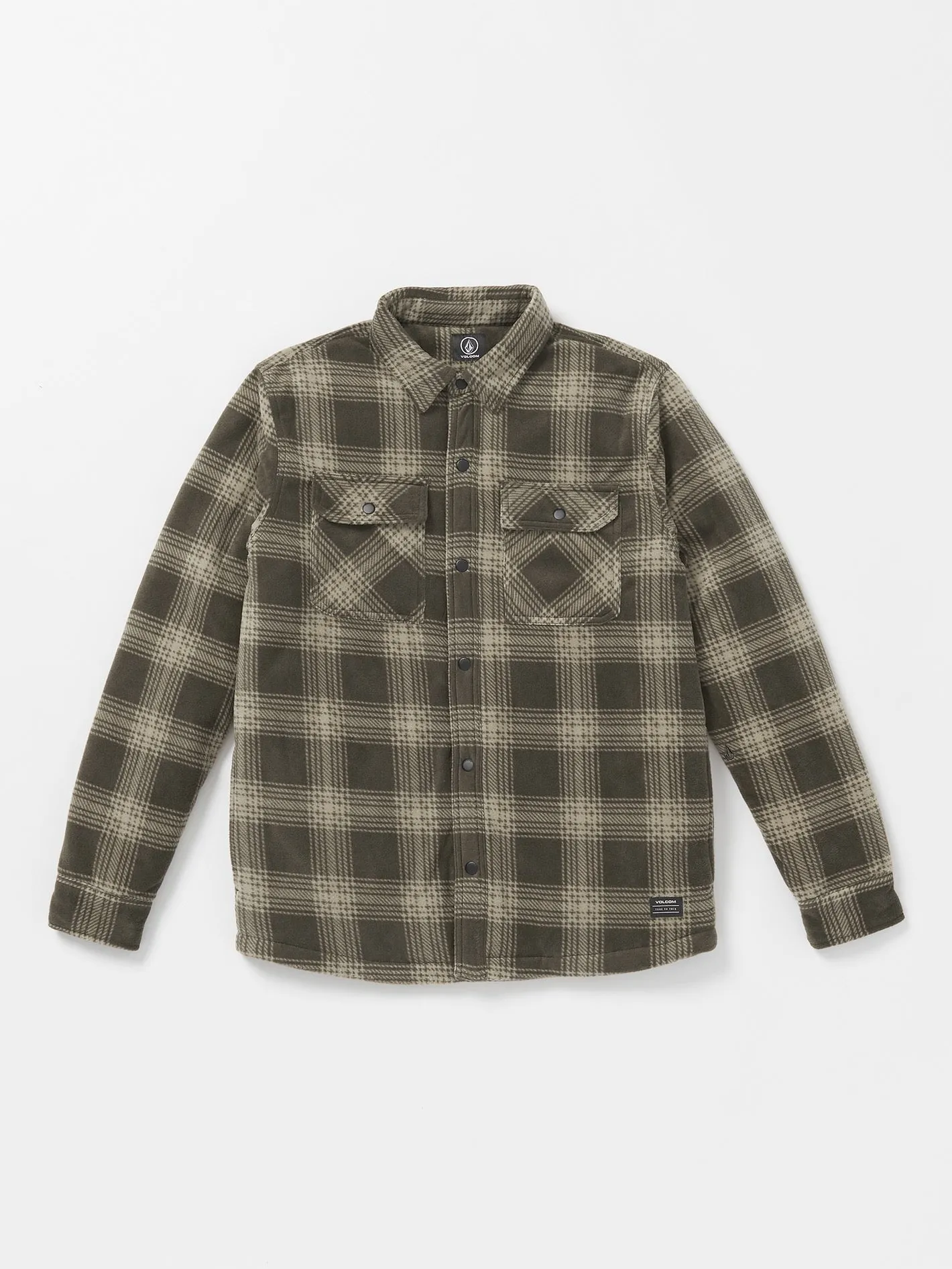 Bowered Fleece Long Sleeve Shirt - Wren