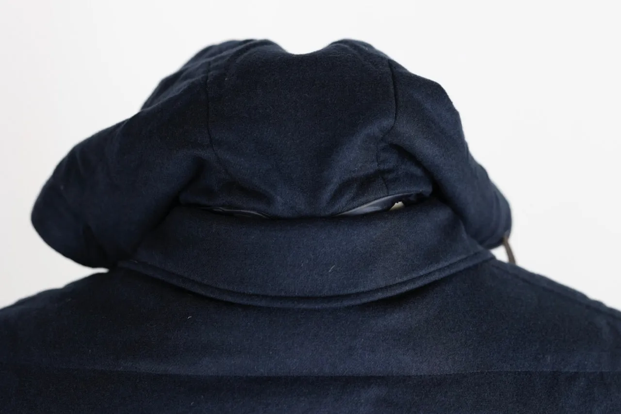 Cashmere/Silk Down Hooded Parka