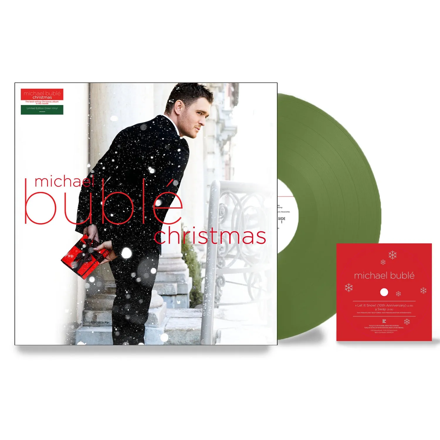 Christmas Green LP   Exclusive Flexidisc