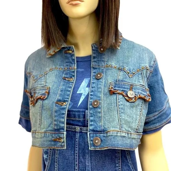 Cropped Jean Jacket