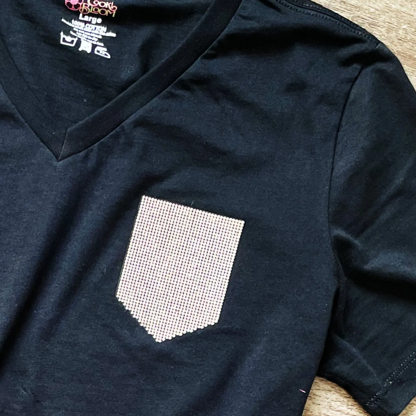 Crystal Pocket T-Shirt