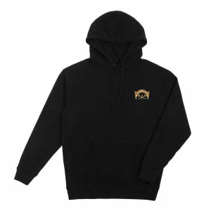 DARK SEAS COSMIC VOYAGE STOCK PUILLOVER FLEECE BLACK