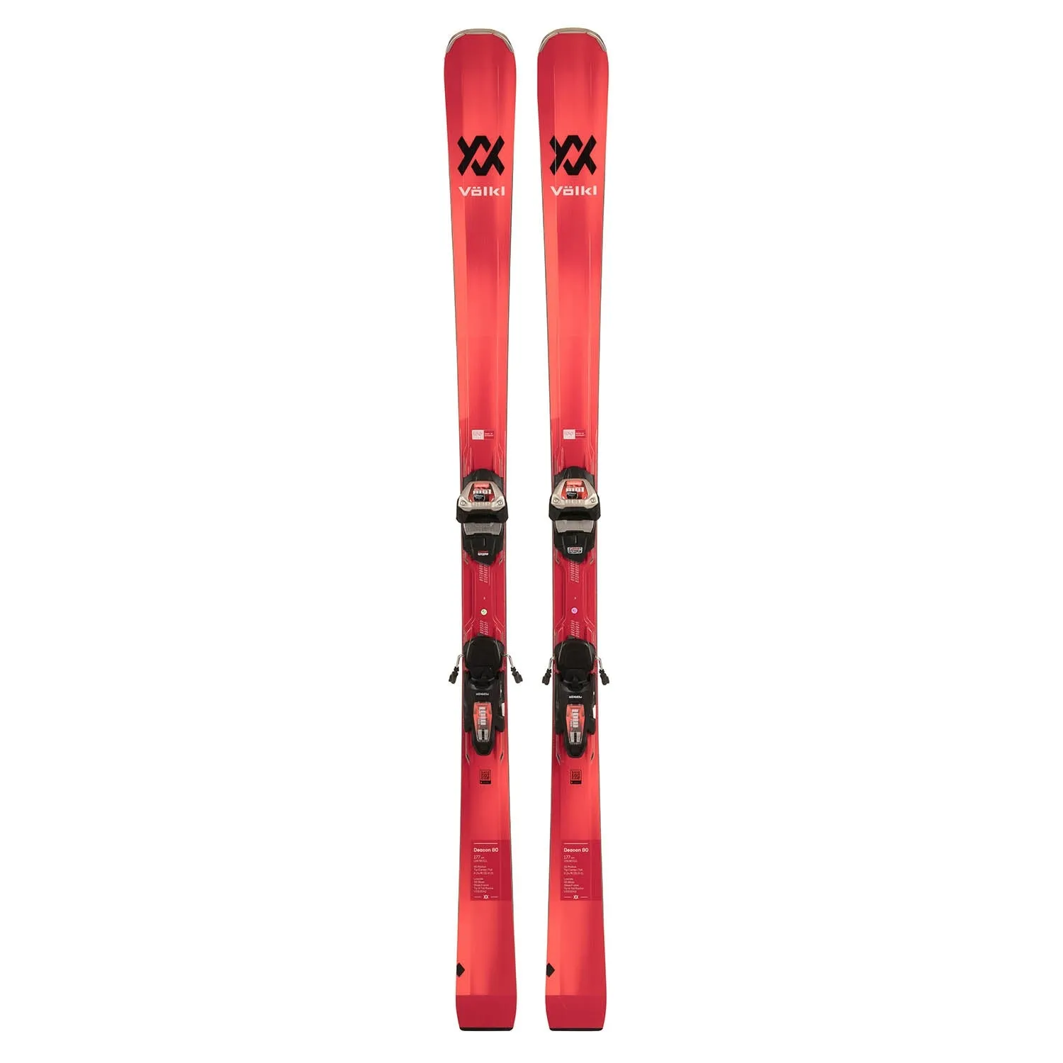 Deacon 80 Low Skis & LRXL13 GW Bindings 2024