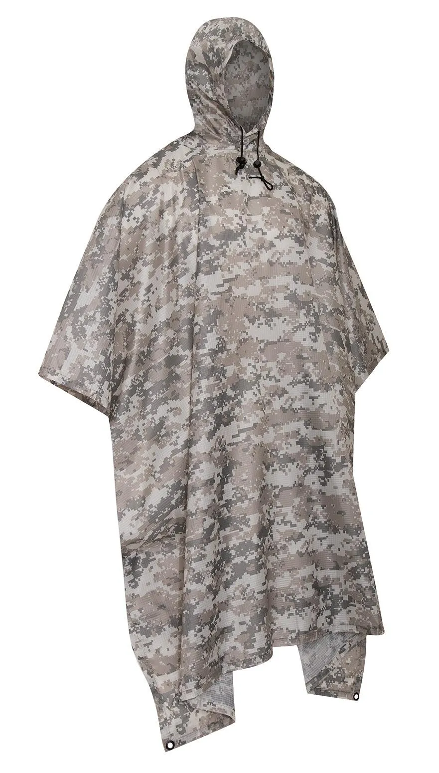 GI Type Rip-Stop Poncho