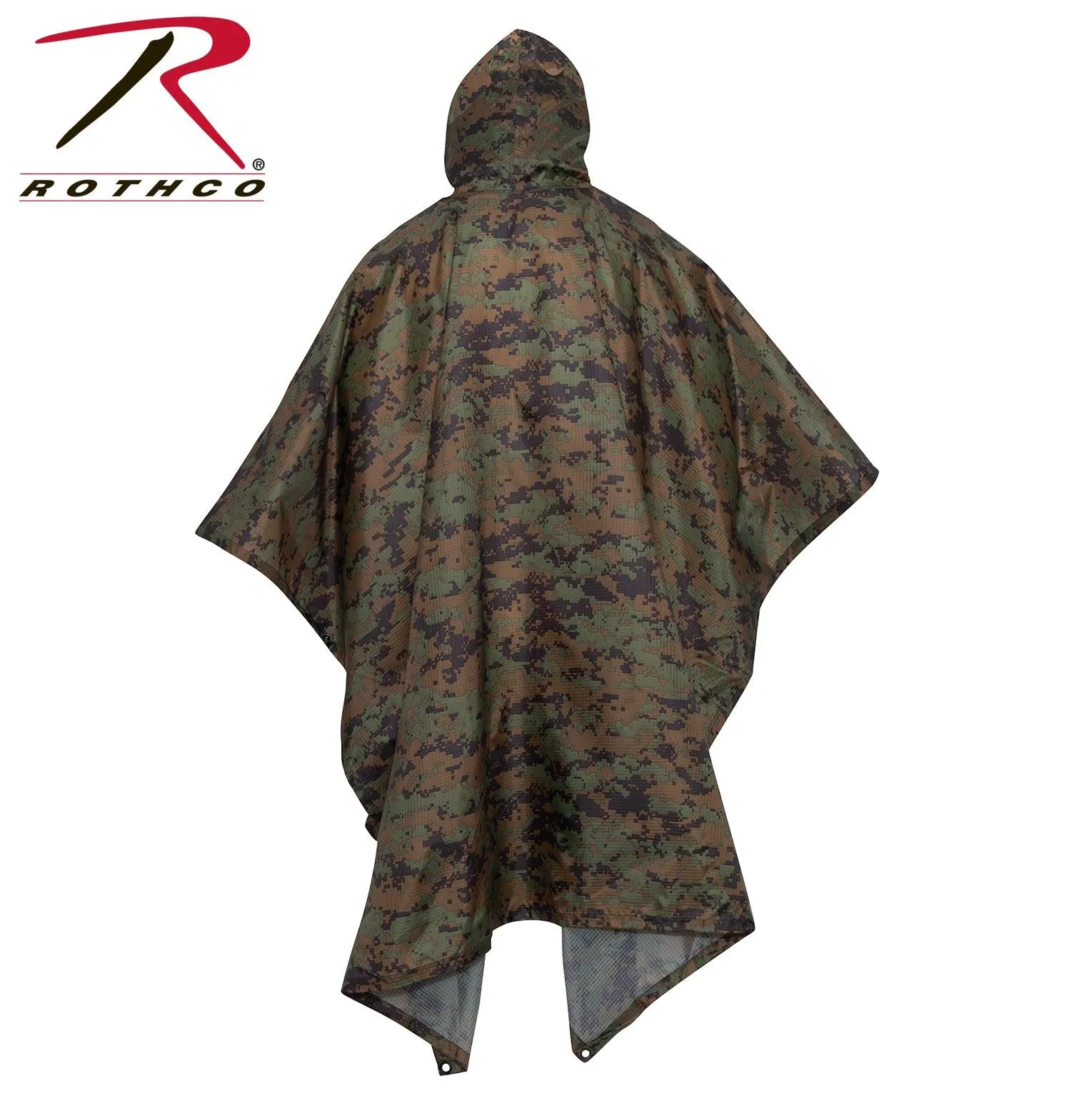 GI Type Rip-Stop Poncho