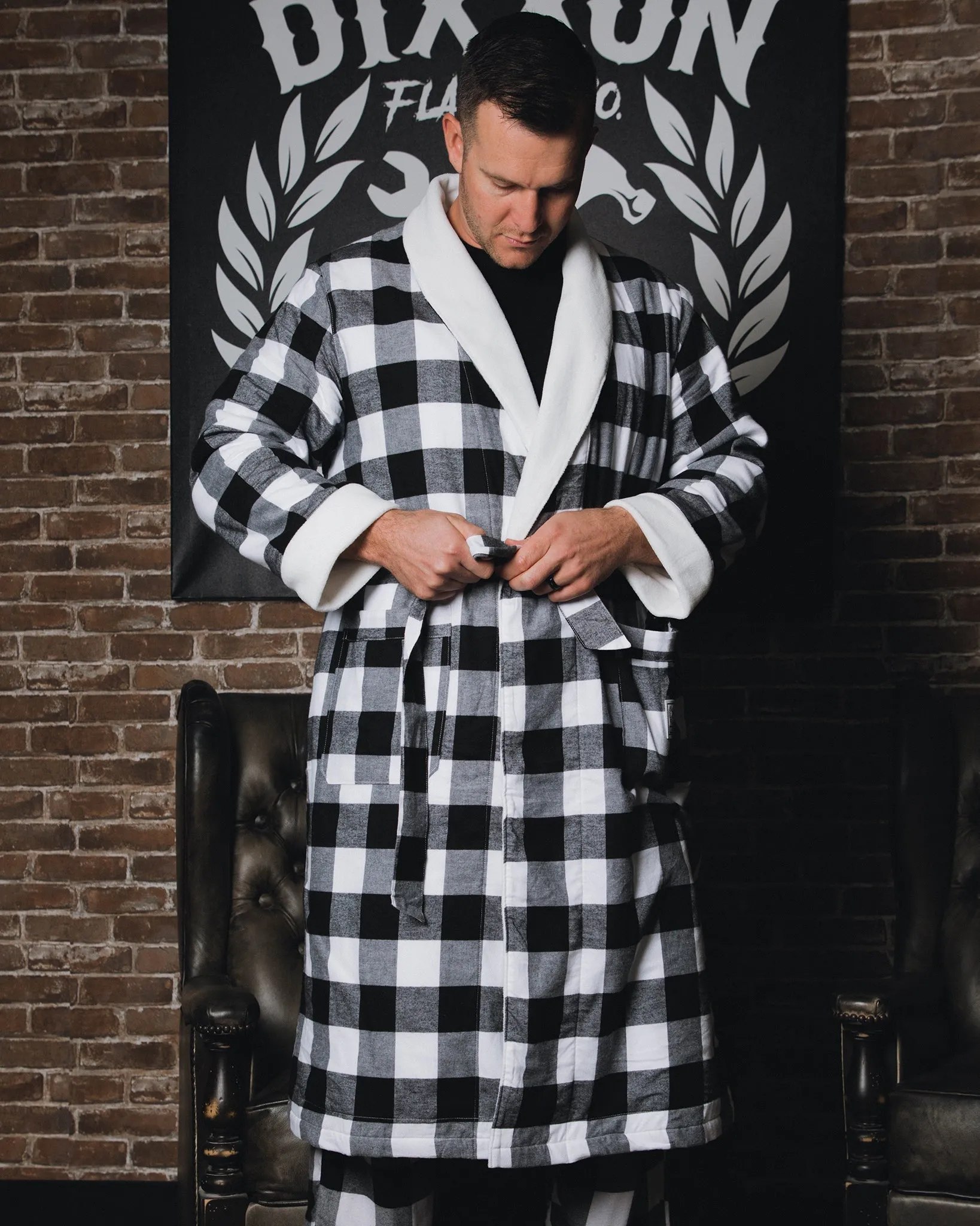 Gringo Fleece-Lined Robe