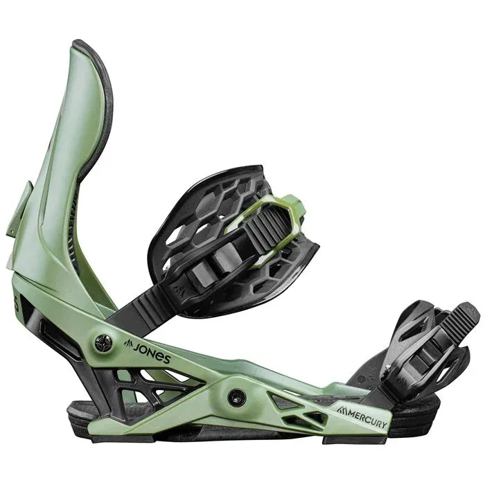 Jones Mercury Mens Snowboard Bindings Pine Green