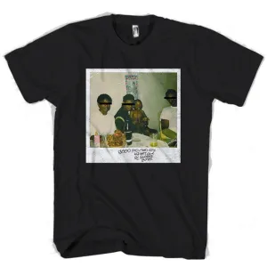 Lamar Good Kid  Loose Print T Shirt