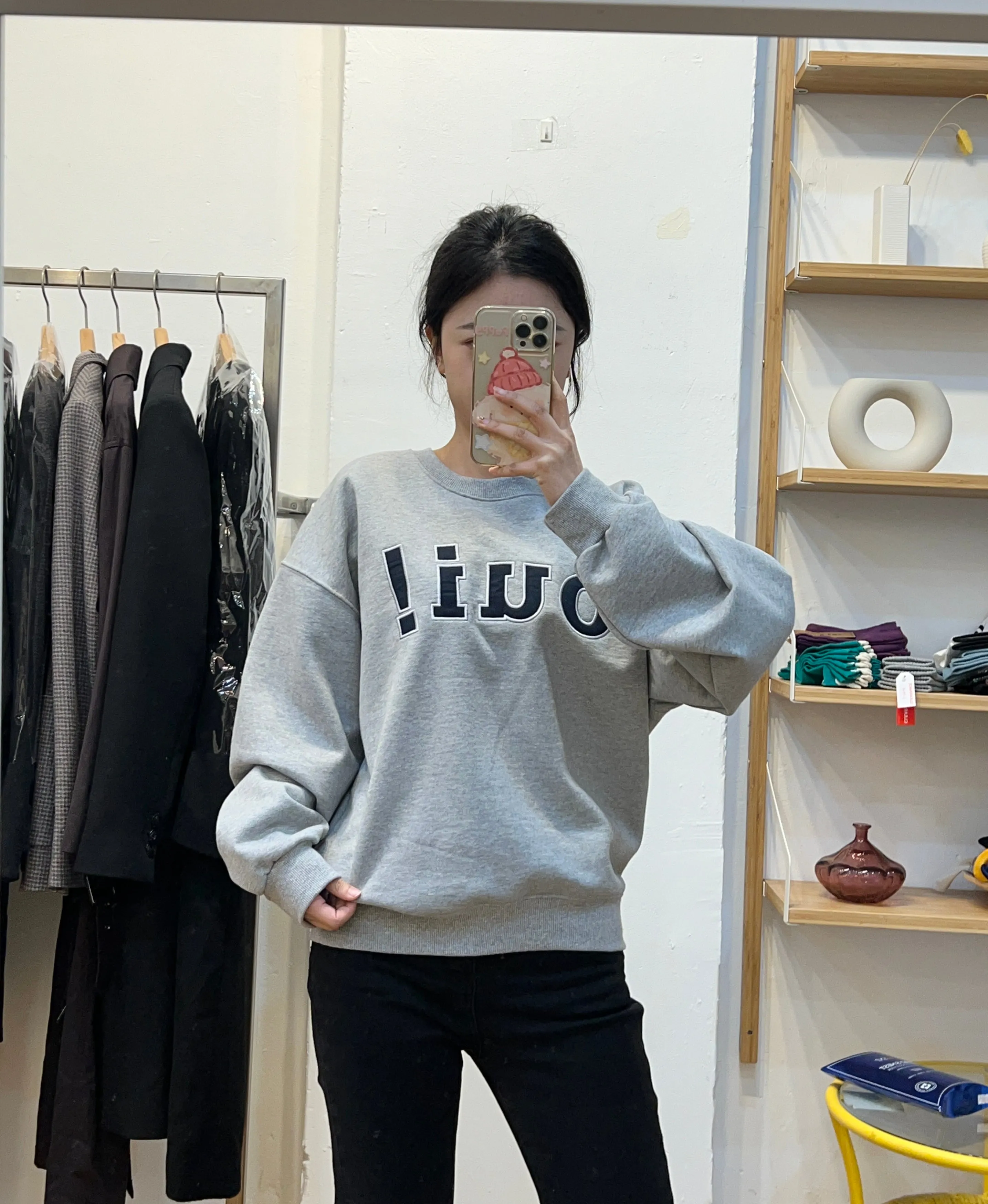 letter hoodie