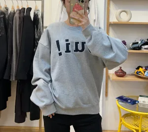 letter hoodie