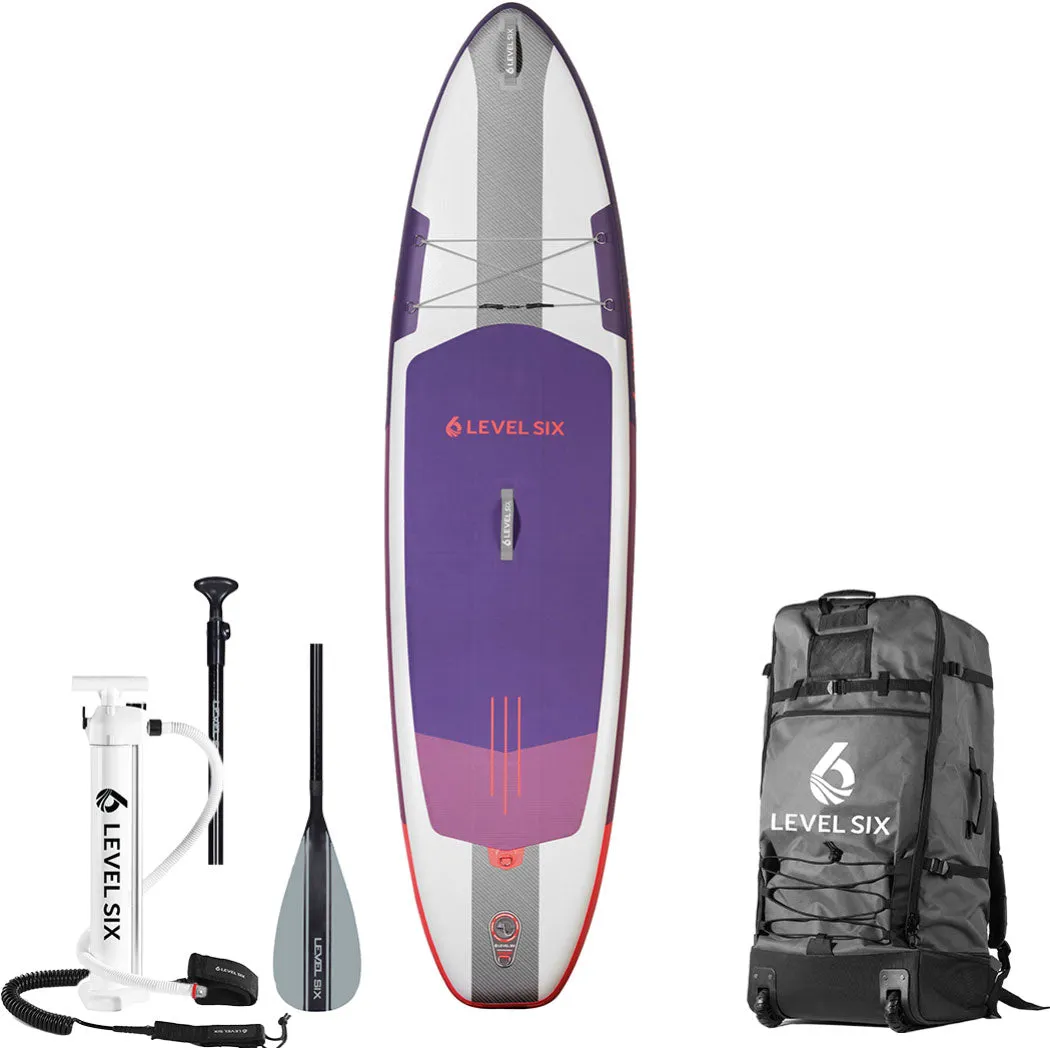 Level 6 Ten Six Ultralight Inflatable SUP Board Package