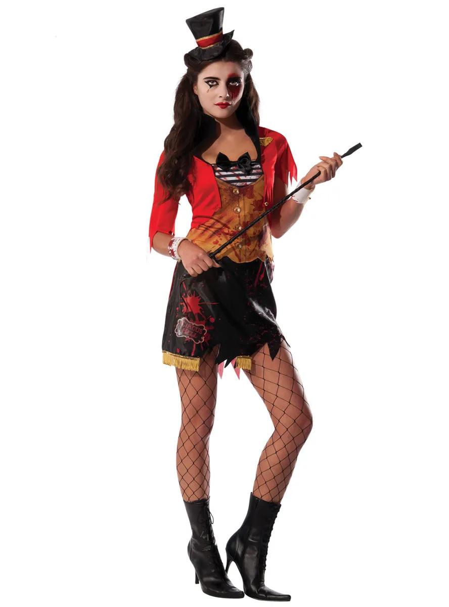 Mauled Ringmaster Womens Halloween Costume