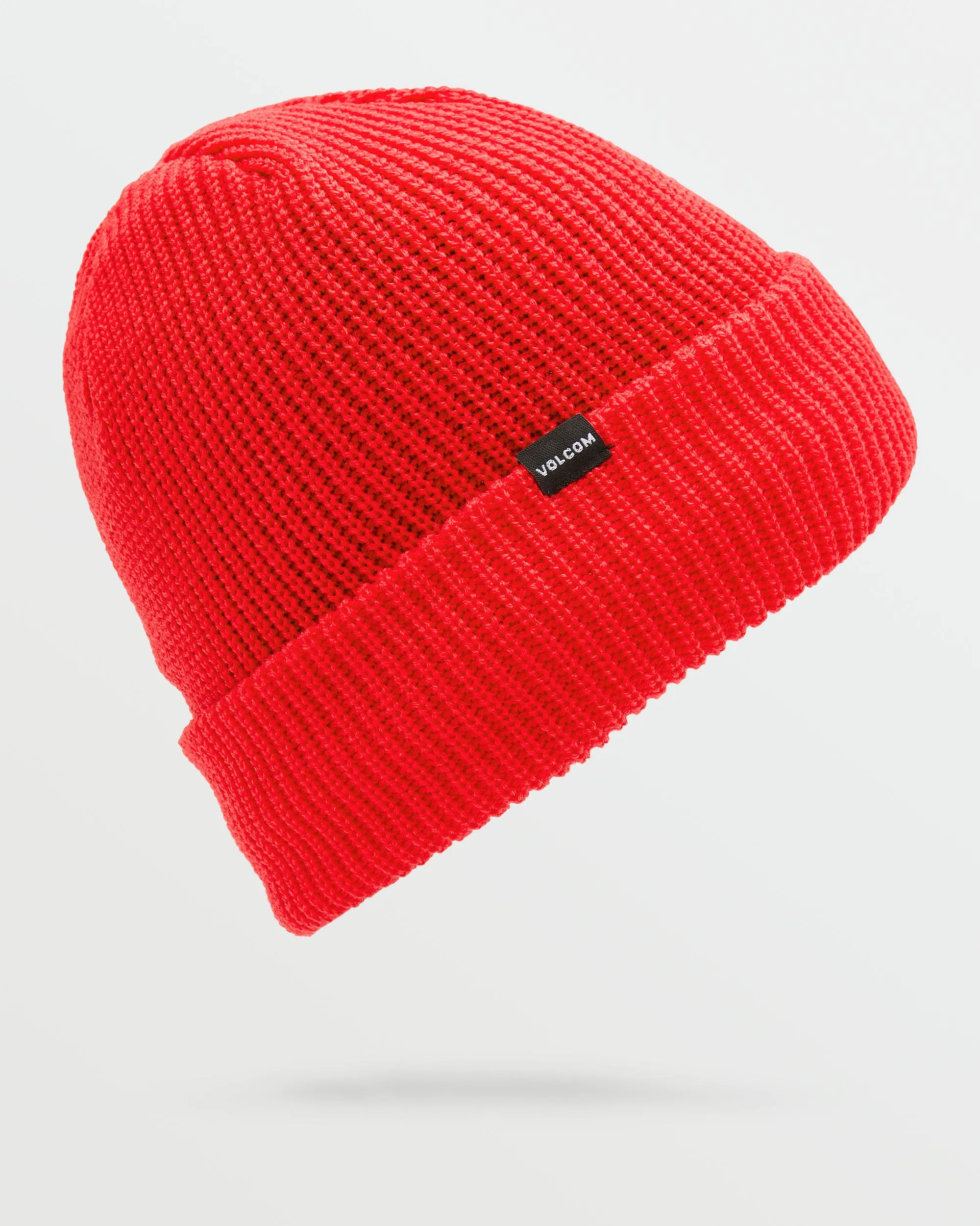 Mens Sweep Lined Beanie - Crimson