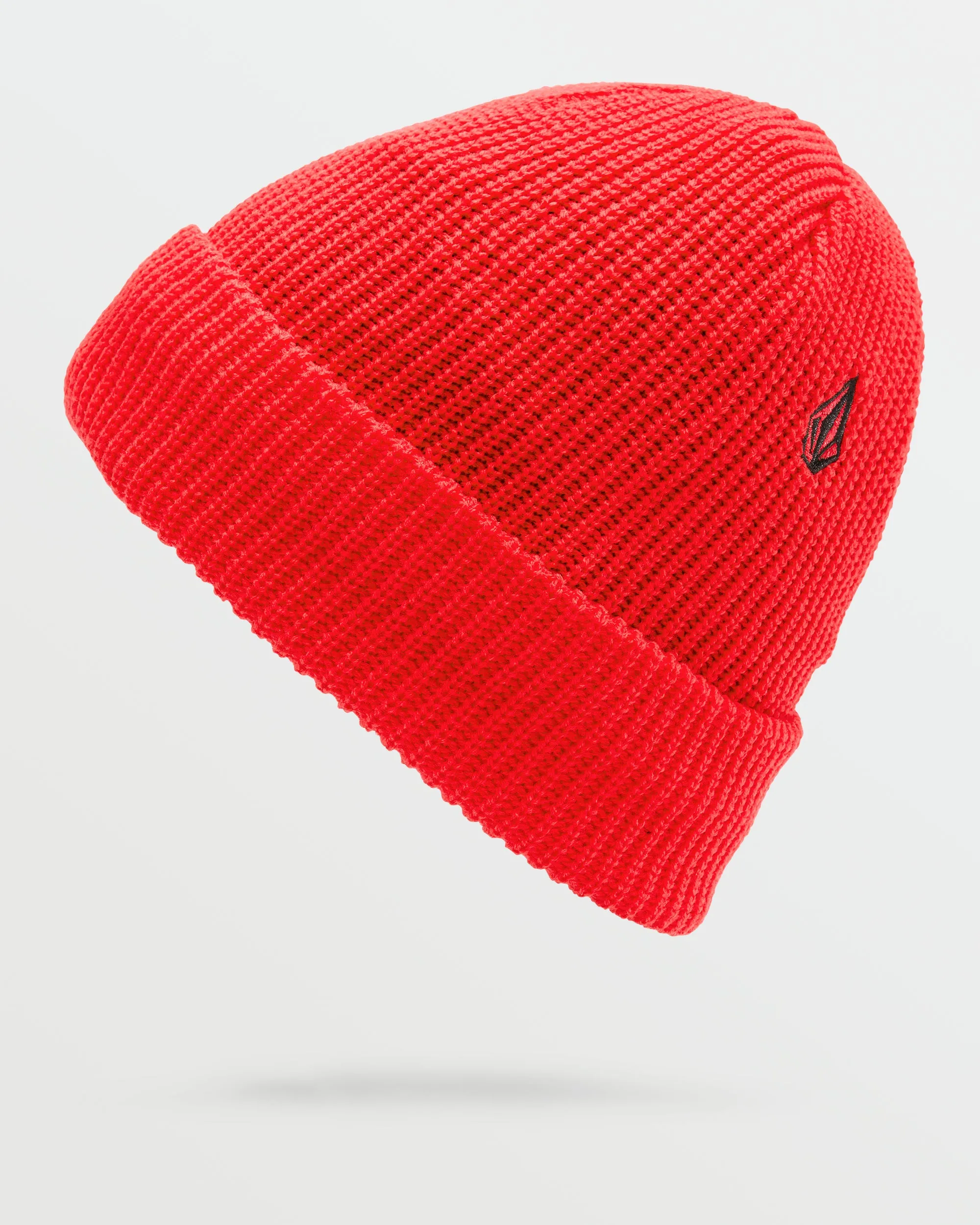 Mens Sweep Lined Beanie - Crimson