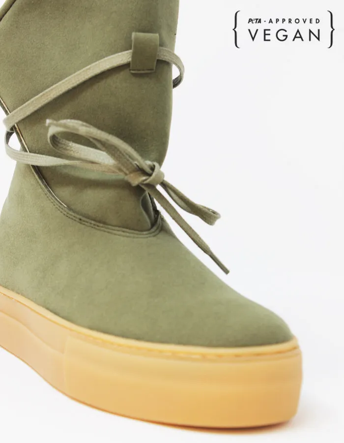 Michone Green Boots