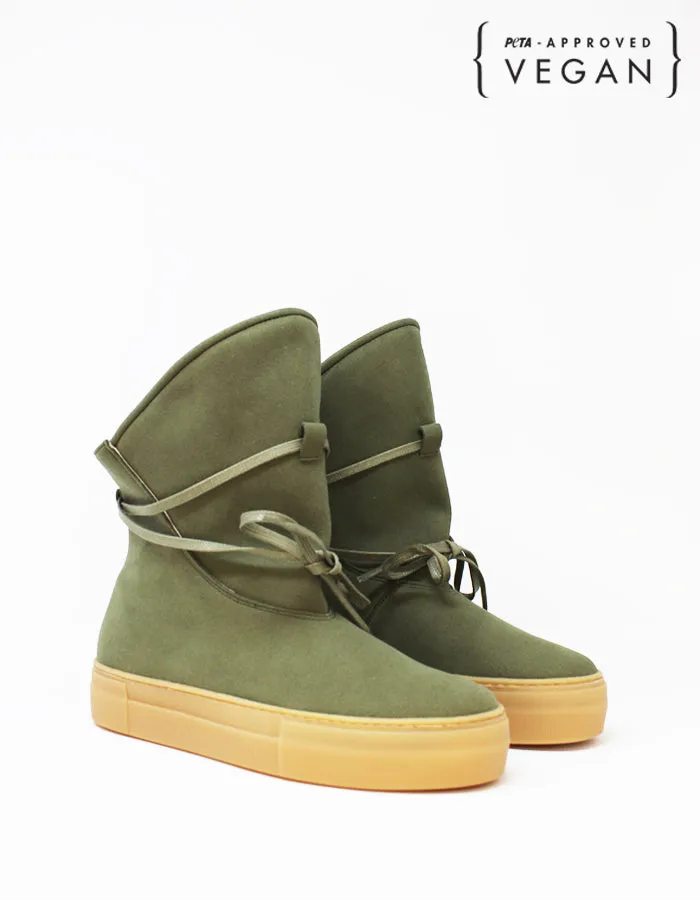 Michone Green Boots