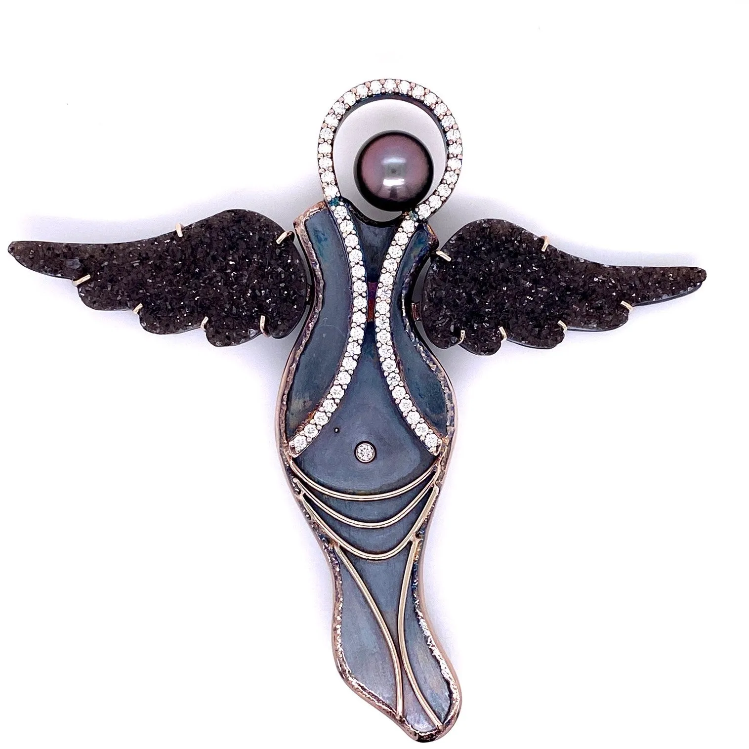 Nikki Angel Brooch Pendant