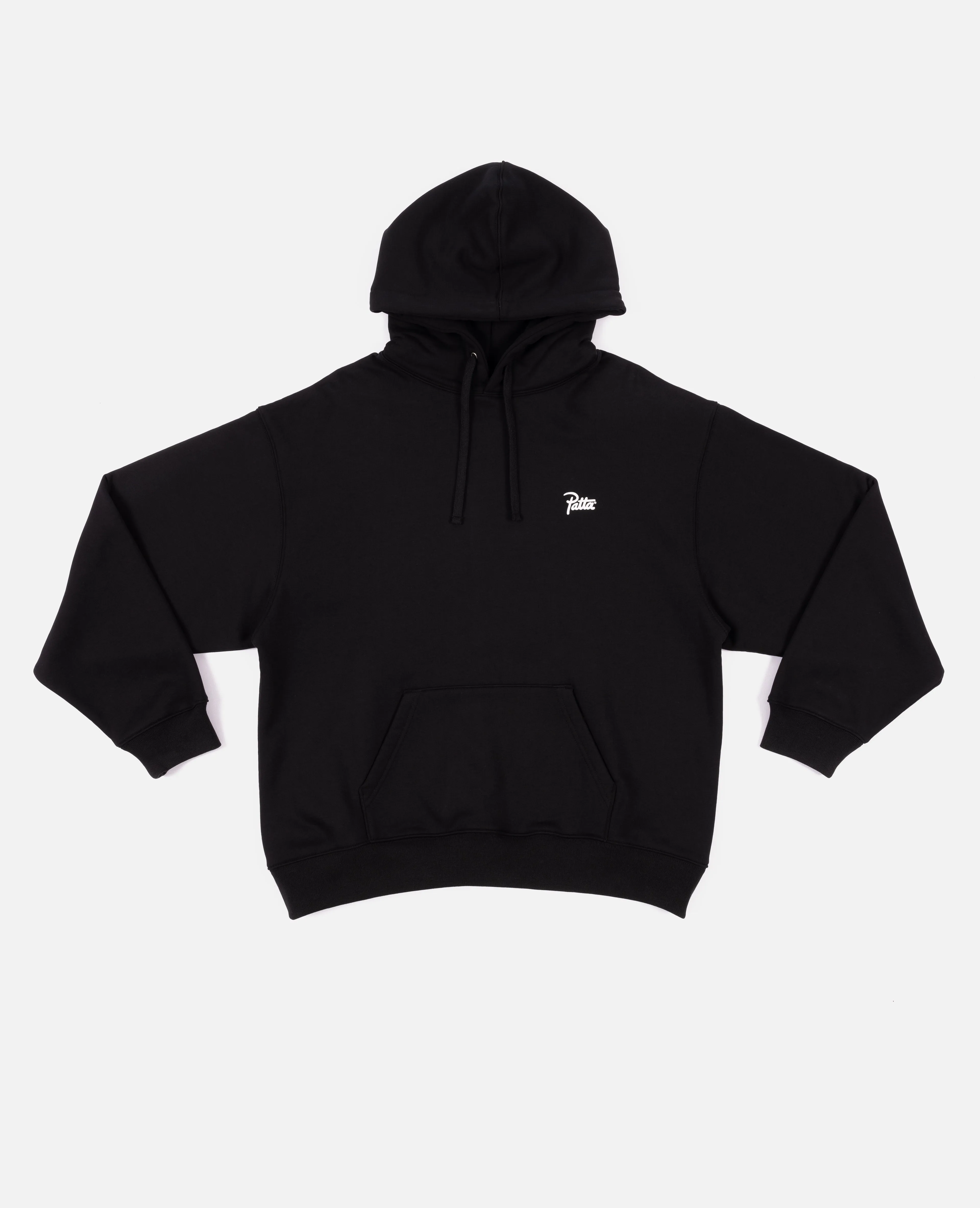 Patta Fovever And Always Boxy Hooded Sweater (Black)