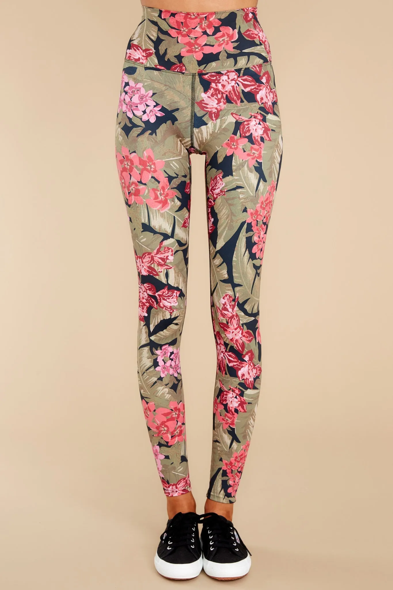 Piper Fuchsia Orchid Legging