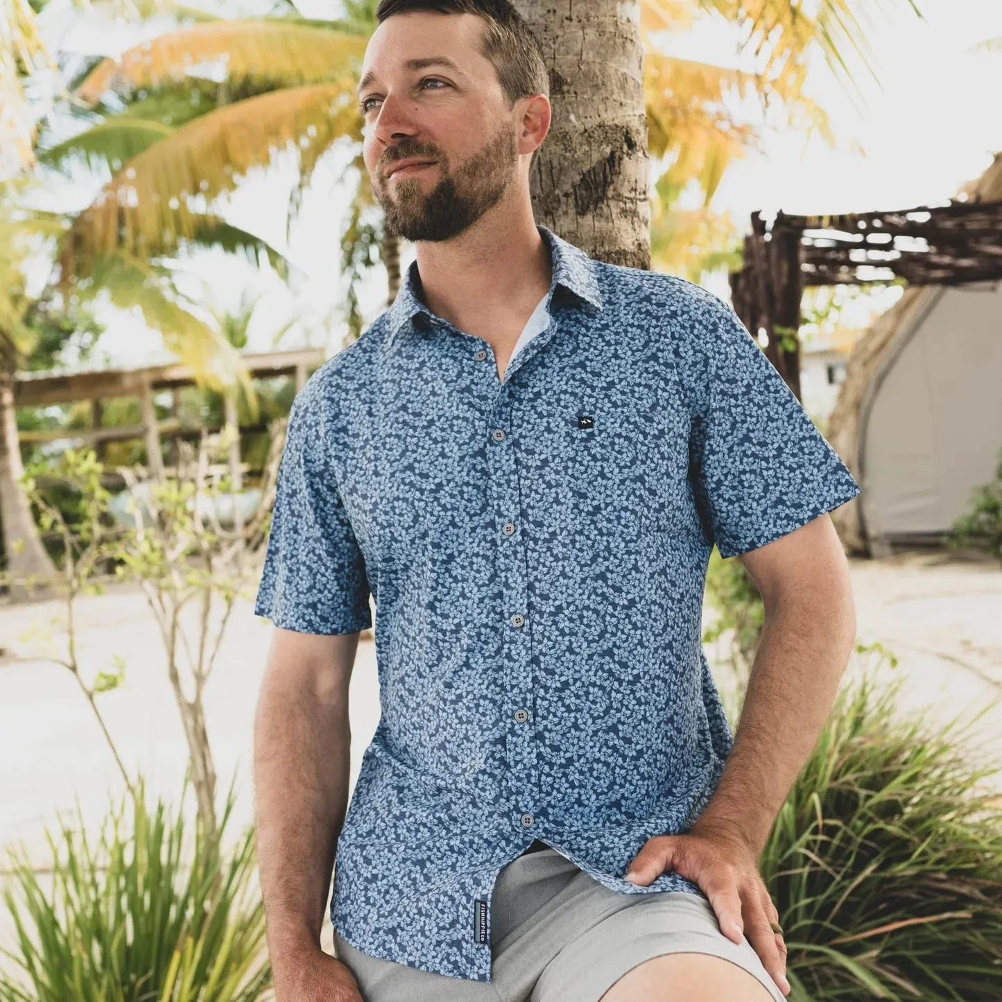 Rowe Short Sleeve Button Down