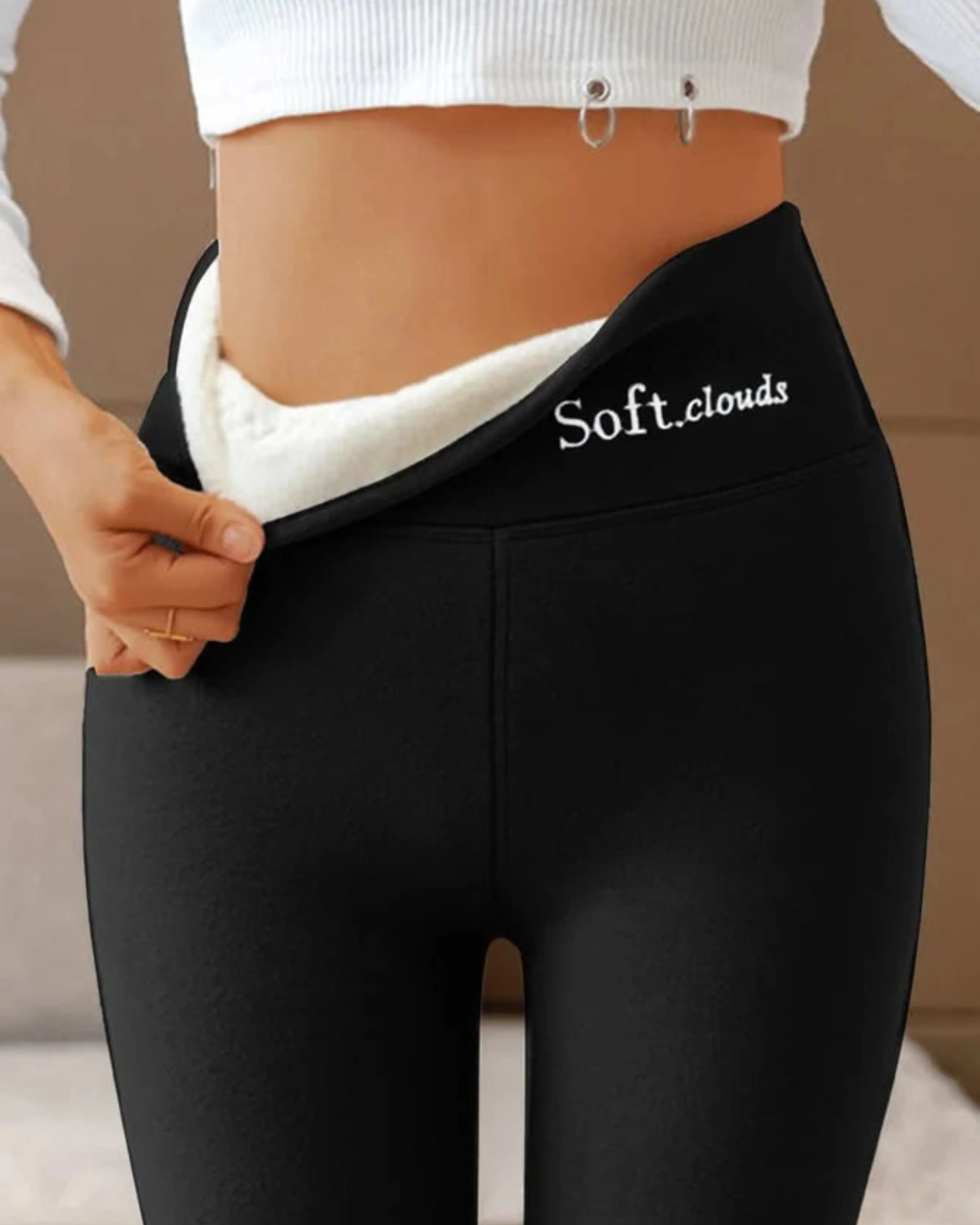 Saar | Soft &amp; Warm Fleece Leggings 