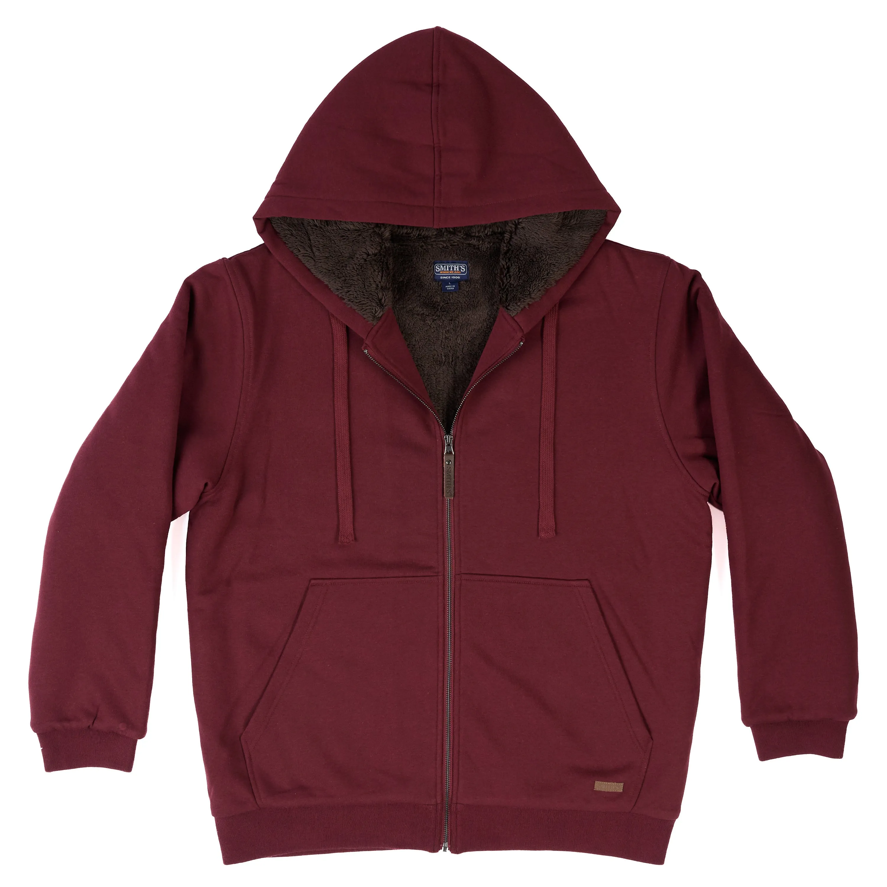 SHERPA-LINED FLEECE JACKET