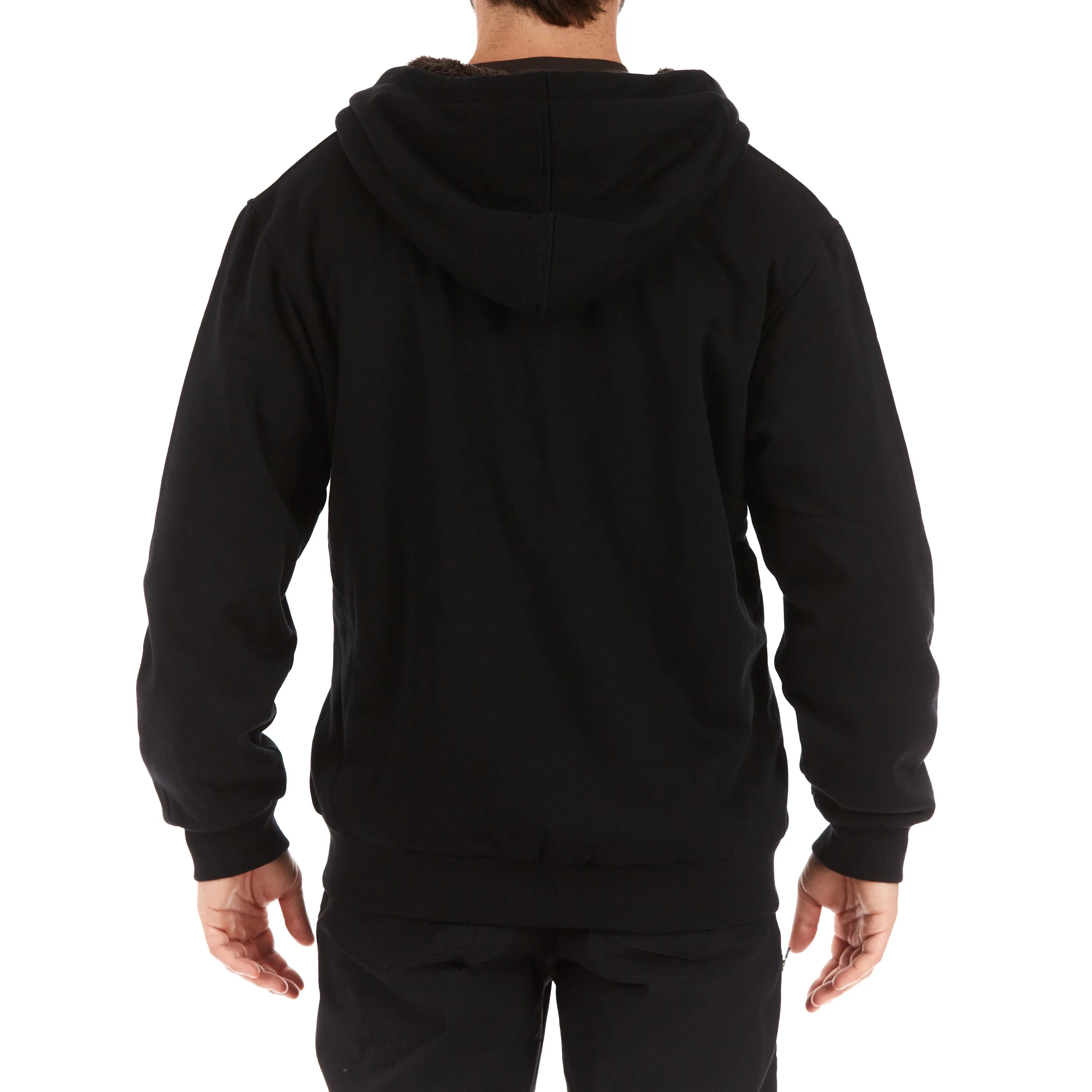 SHERPA-LINED FLEECE JACKET