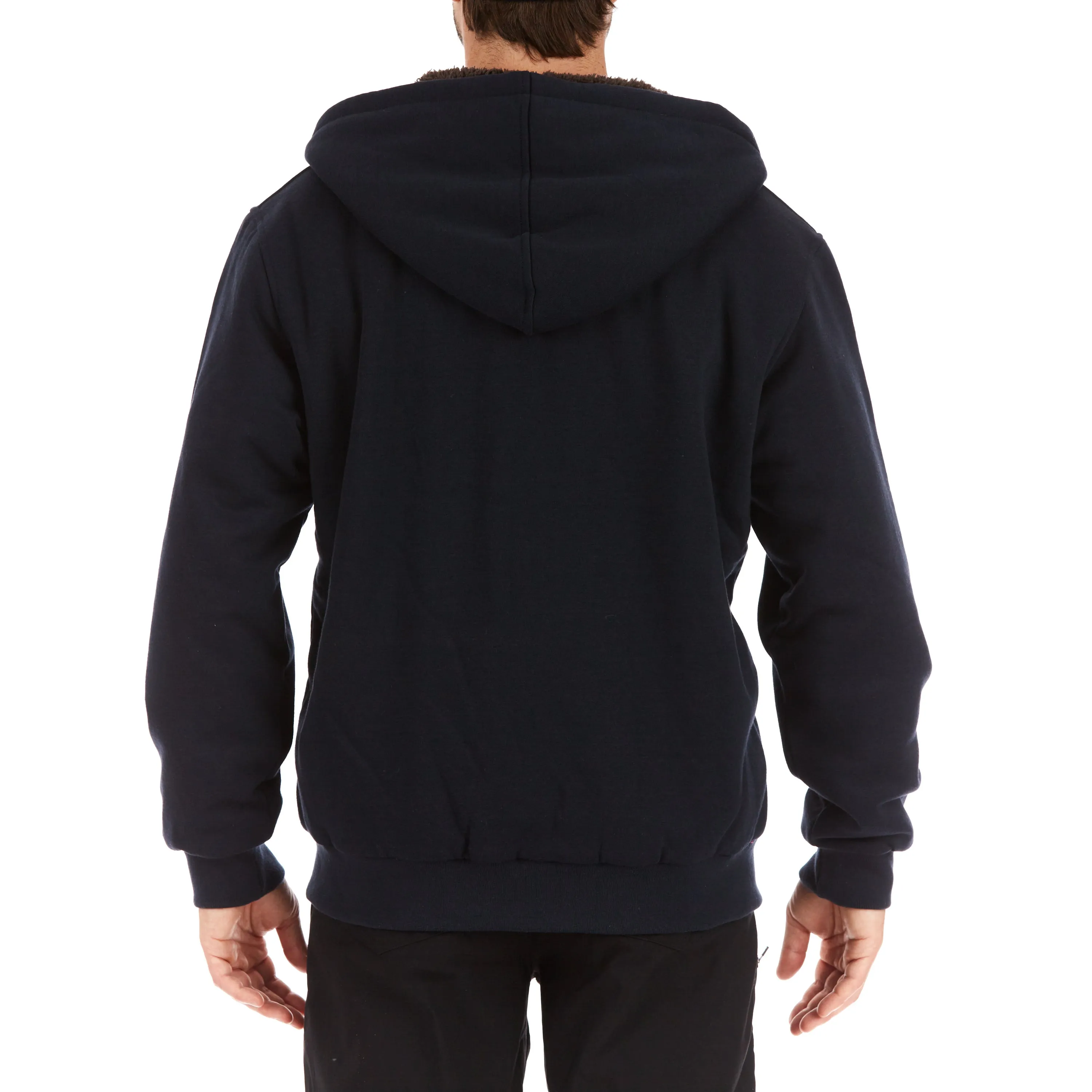 SHERPA-LINED FLEECE JACKET