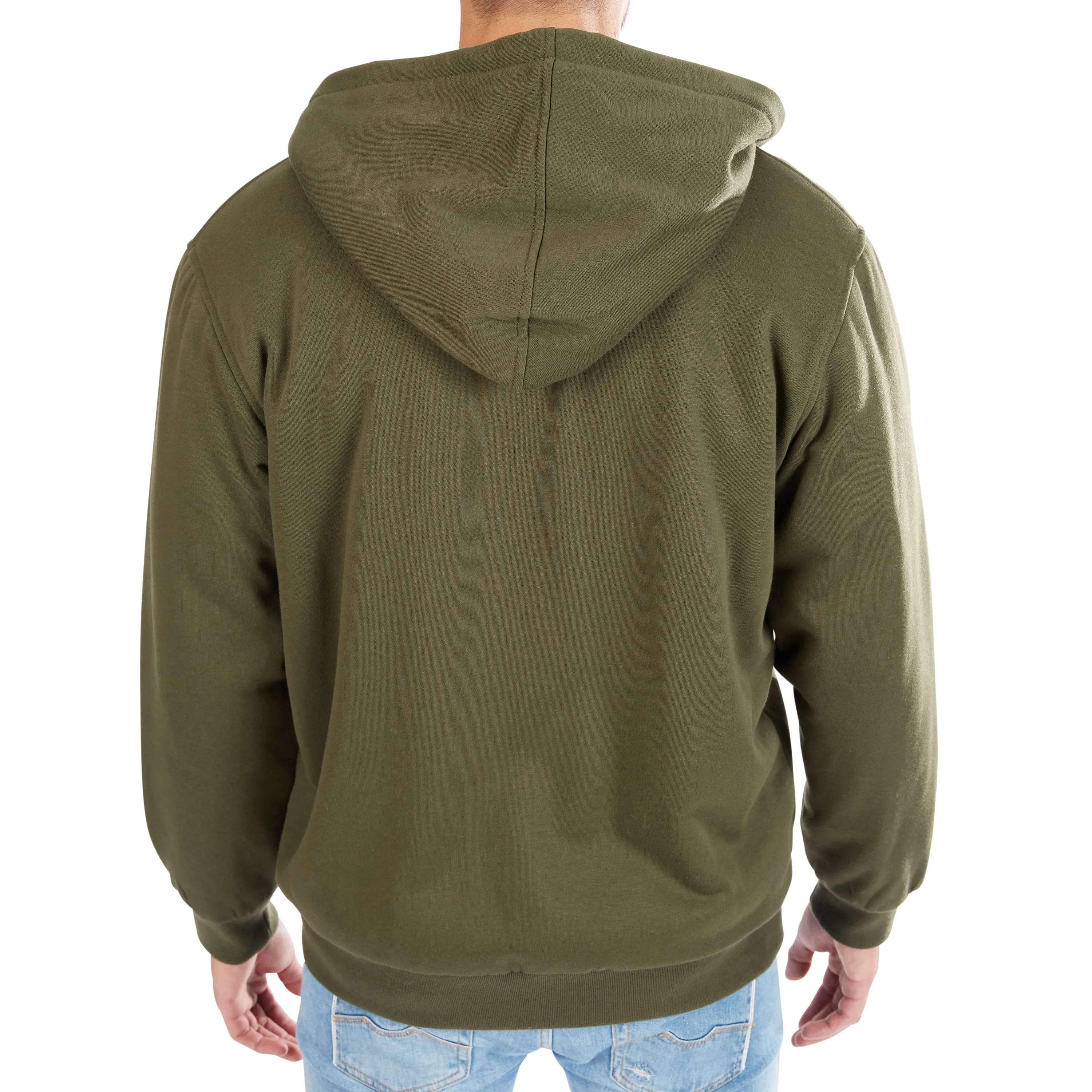 SHERPA-LINED FLEECE JACKET