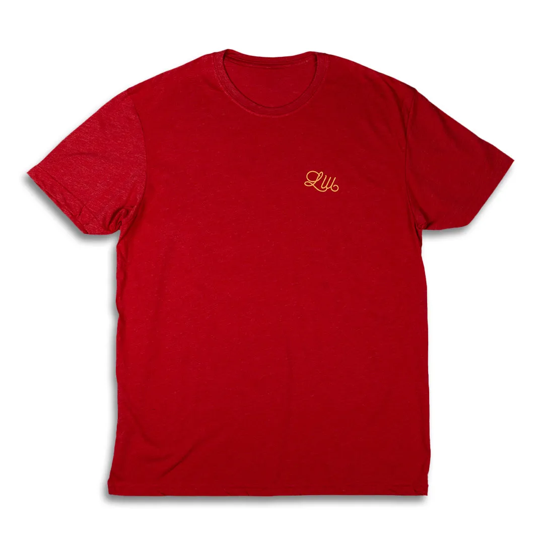 SINCE 1987 TEE SHIRT-RED