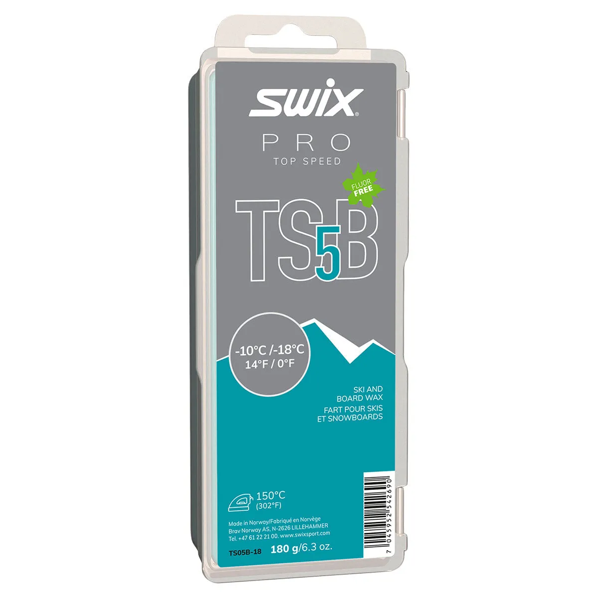 Swix PRO Top Speed Black (TSB) Wax