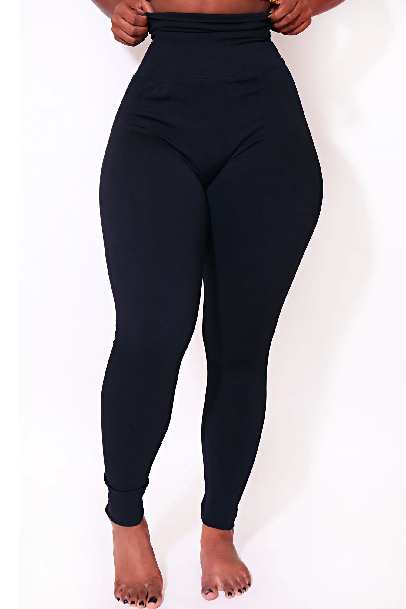 The Yoga Tummy Control Legging (gray)